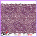 Attracting hot sale purple lace for skirts